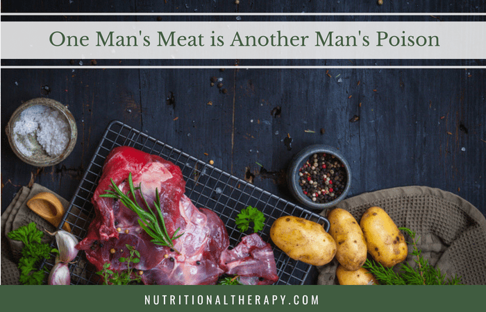 One Man’s Meat is Another Man’s Poison