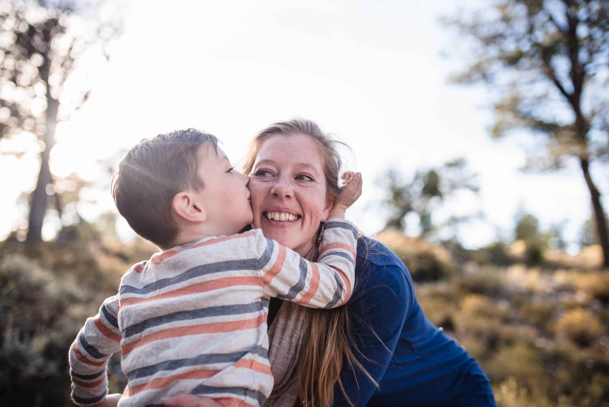 Rachel Alm and Son