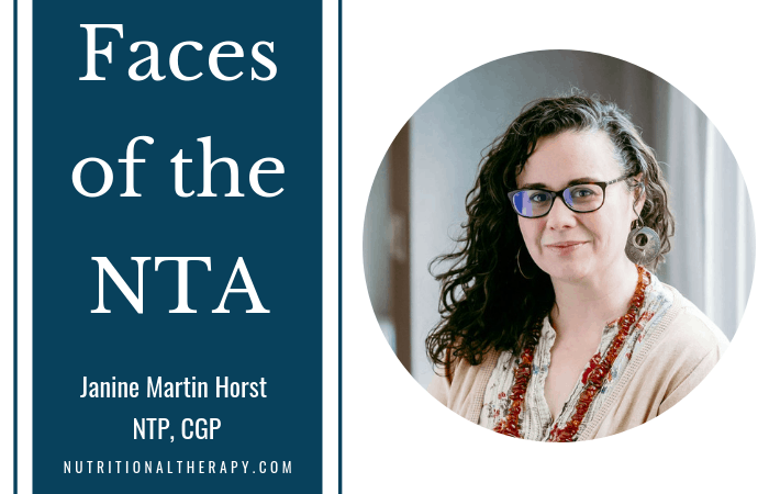 Faces of the NTA: Meet Janine Martin Horst