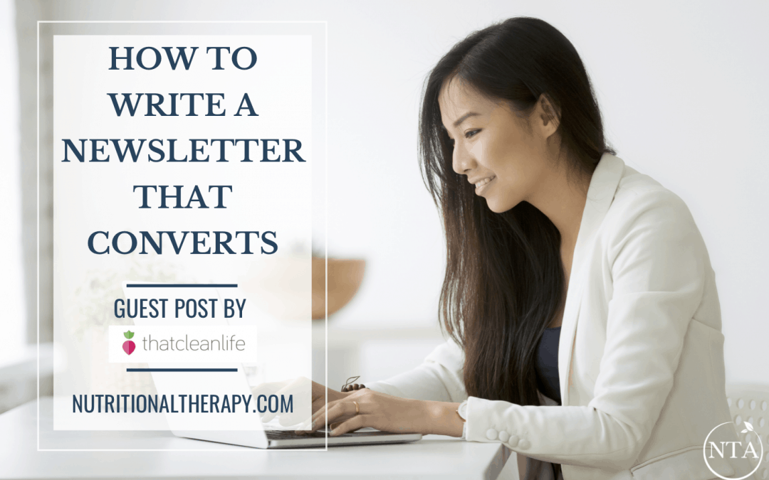 How to Write a Newsletter That Converts